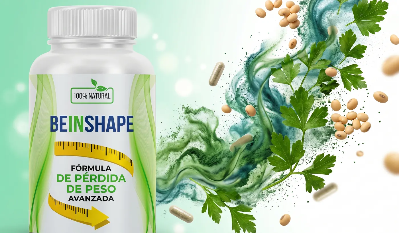 Ingredientes naturales de BeInShape: espirulina, perejil, soja